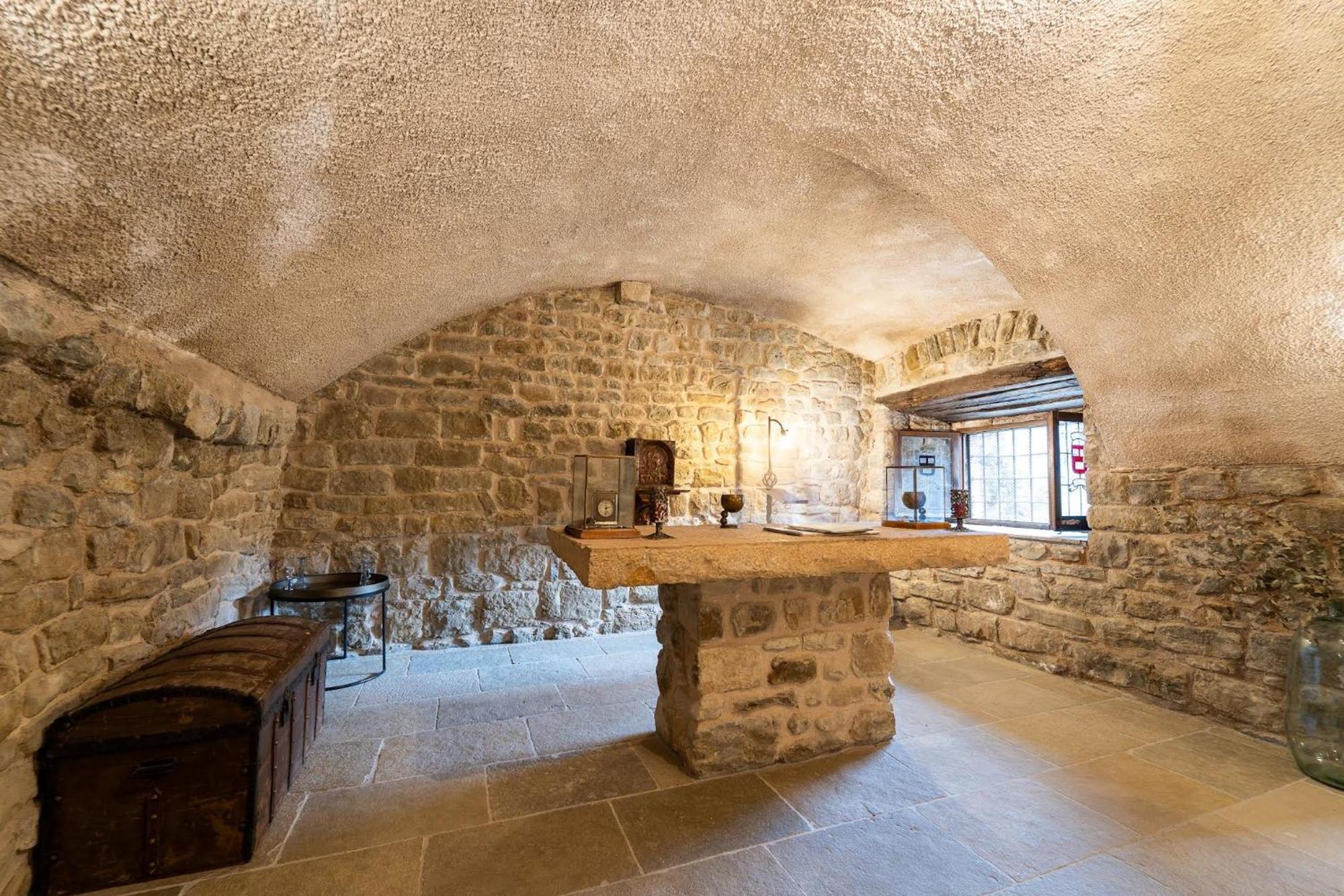 Castell In Girona Villa Sant Miquel de Campmajor Exterior photo