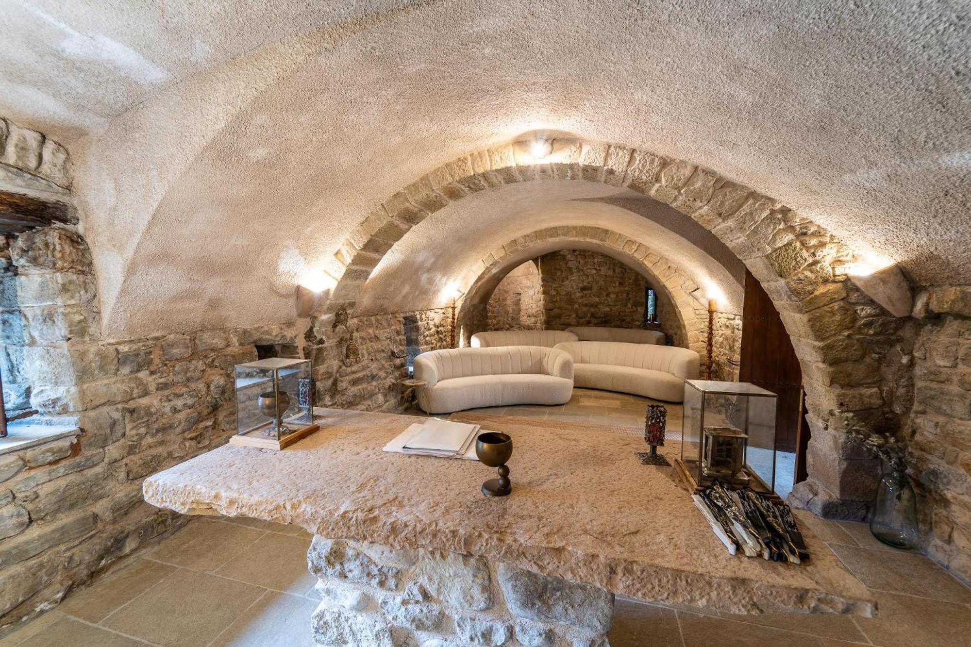Castell In Girona Villa Sant Miquel de Campmajor Exterior photo